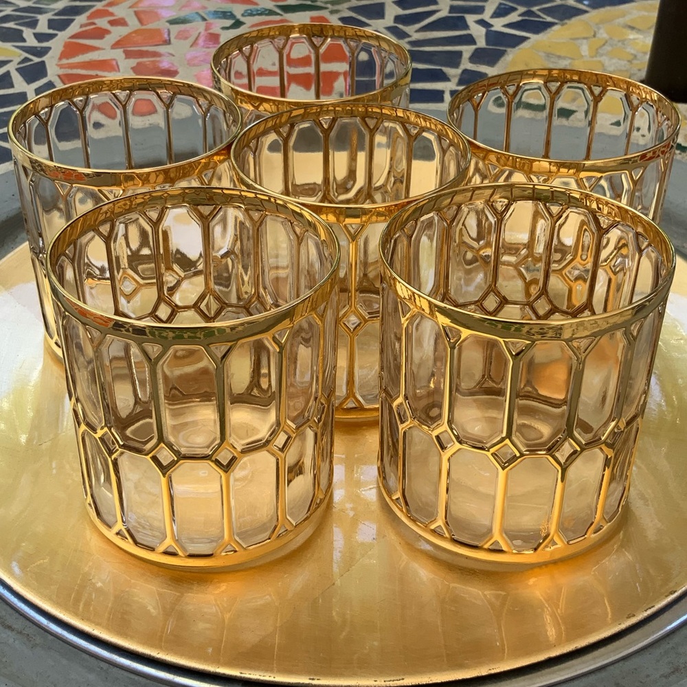 Vintage 22kt Spanish Windows Set